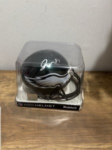Jordan Matthews Signed Philadelphia Eagles Mini Helmet - JSA Authenticated