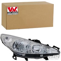 VAN Wezel H7/H1 Scheinwerfer Rechts Passend FüR Peugeot 207 207/207+