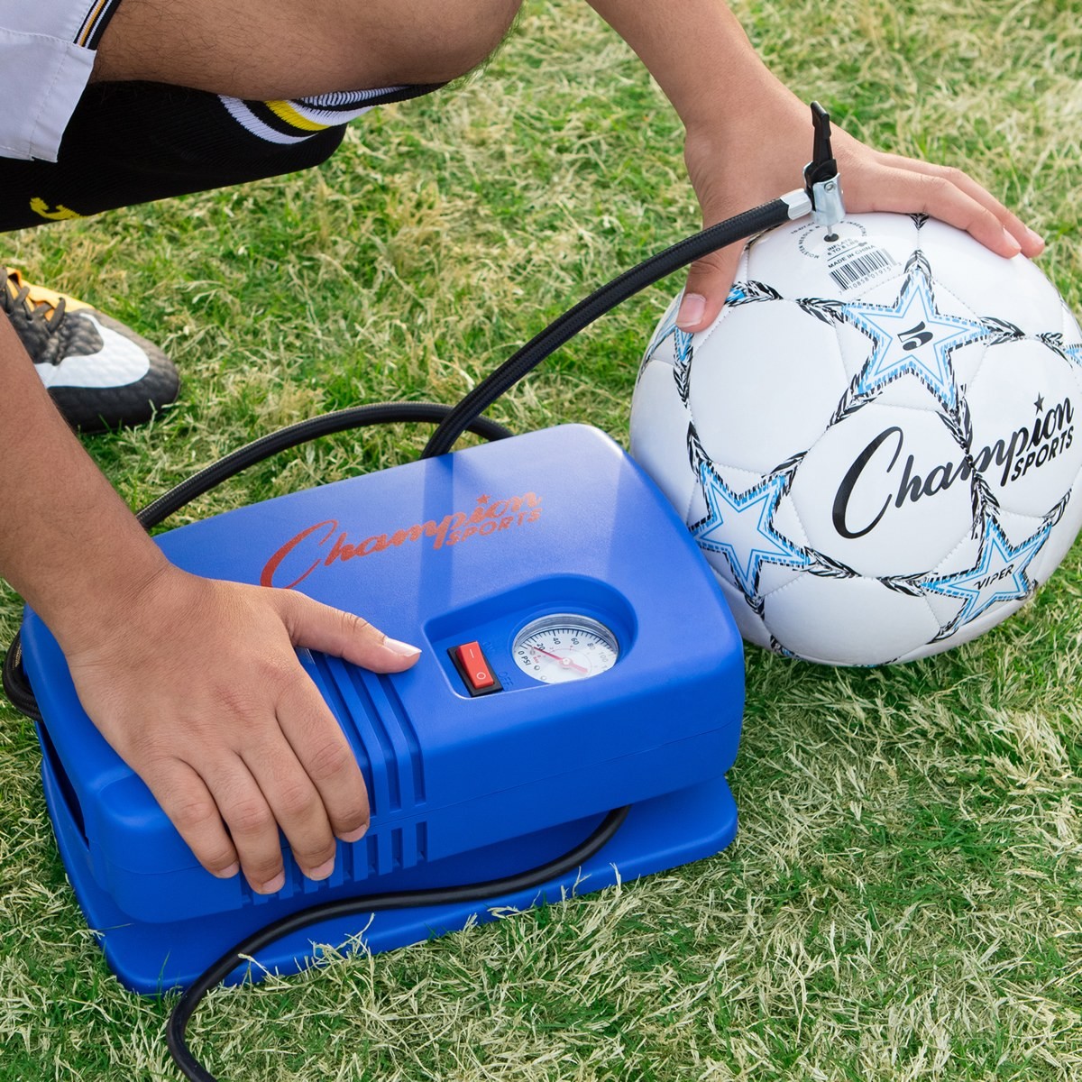 Champion Sports Deluxe Equipment Inflating Pump
