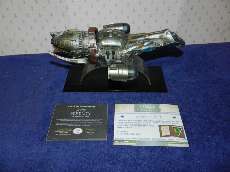 QMx Quantum Mechanix Firefly Serenity Cutaway Replica Toy Figure (1:250 Scale)