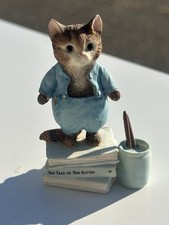 BEATRIX POTTER - THE TALE OF TOM KITTEN 199478 3 1/8" FIGURINE - EXCELLENT