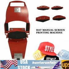Hat Clamp Silk Screen Printing Printer Equipment Platen Machine For All Type Cap