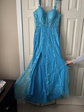 Teal Prom Dress
