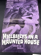 1967 Hillbillys in a Haunted House Press Book Rathbone Lon Chaney Husky Merle