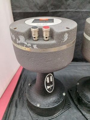 JBL 2420 Driver Units + 1217-1290 Horns Set Pair Very Good from JP