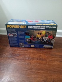Vintage Nintendo NES Power Set Console Original Box Complete Works