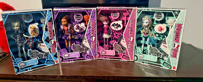Monster High Boo-riginal Creeproduction Dolls, Set Of 4 FS, CW, D, LB