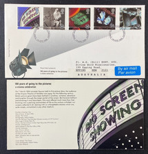 1995 UK Cinema Celebration - 100 Years Of Going To The Pictures FDC + Insert
