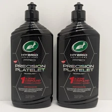 2x Turtle Wax 53478 Hybrid Pro One & Done Polishing Compound 16oz Precision Tech