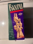 Vintage BANDU Wood Block Stacking Game - 100% Complete - Milton Bradley - 1991
