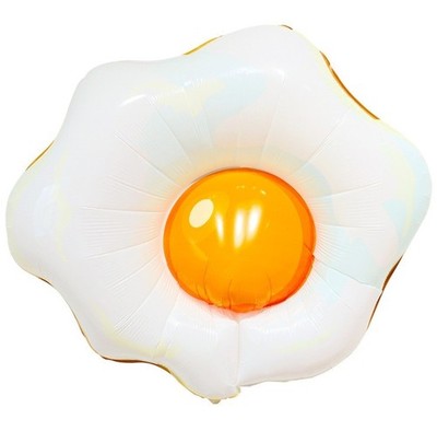 Fried Egg Balloon Food Sweets Birthday Party Cooking Restaurant Decoration Huge