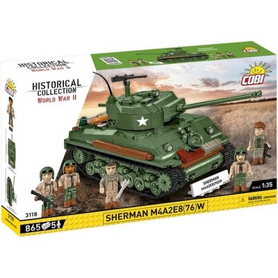 Cobi 3118 Sherman M4A2E8(76)W Historical Collection Bausatz