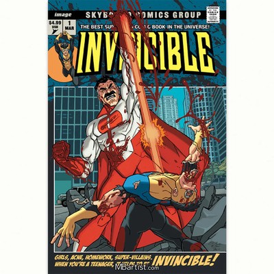 COMIC BOOK | INVINCIBLE #1: VARIANT EXCLUSIVE by Steven Ahola