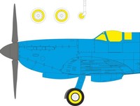 MW22 Eduard EX1160 Spitfire Mk.Ixe Tface 1/48 Mask For Airfix