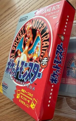 Nintendo Gameboy Pokemon Red Japanese Charizard 006 NTSC-j version