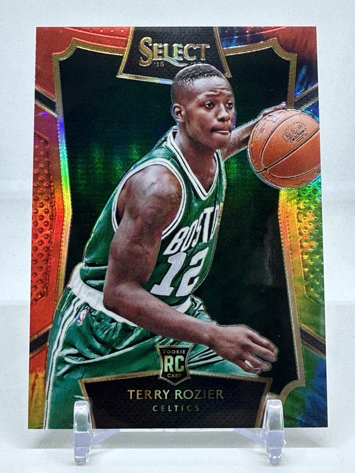 2015 Select Tie-Dye Terry Rozier Rookie Card #20 Prizm /25 Jersey Number!