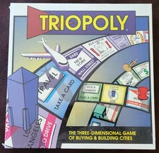 Triopoly The Three-Dimensional Game of Buying & Building Cities New Sealed