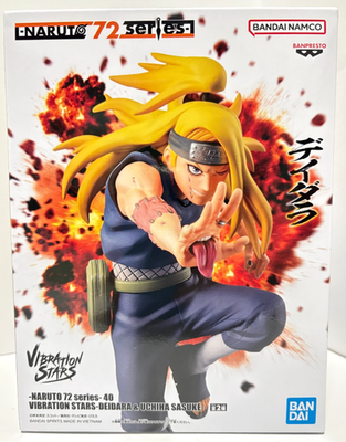 Naruto 72 series 40 VIBRATION STARS Deidara & Uchiha Sasuke Figure