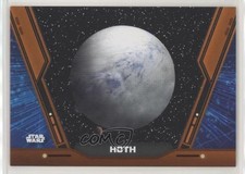 2020 Topps Star Wars Holocron Charting the Galaxy Orange 8/99 Hoth #CG-9 0ad