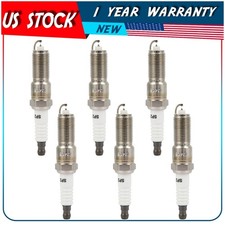6X Iridium Spark Plugs LZTR5AIX13 For Dodge Avenger Caravan Jeep Wrangler