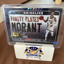 2020-21 Panini NBA Hoops - Vanity Plates Ja Morant #2 Holo