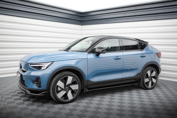 Seitenschweller Ansatz FüR Volvo C40 Mk1 Seitenschweller Schweller Schwarz-image