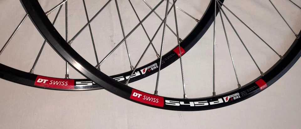 Laufradsatz DT Swiss 545d, 26", Deore XT, Nabendynamo, mit Bremsscheiben - Bild 3 von 4
