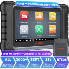 AUTEL MaxiCOM MK808BT PRO Diagnoseger&auml;t KFZ Alle Systeme Bidirectional Scanner