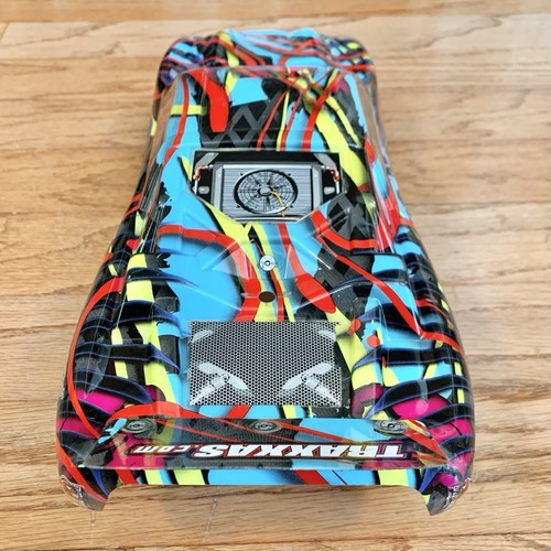 Traxxas Rustler 2WD Body - Nice! Special Edition Graphics, Hawaiian, 3749 - Picture 4 of 8