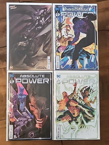 ABSOLUTE POWER #1 2 3 4 Menge 4 DC Comics #1 Puppenspieler Lee Cover Fast neuwertig ++