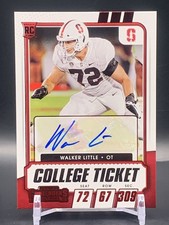 2021 Panini Contenders Draft Picks Walker Little Rookie Auto - Stanford Cardinal