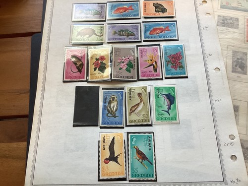ICOLLECTZONE Grenada Collection as received mint hinged used (COL550) - Picture 15 of 23