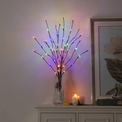 LED Branch Twig Lights Light Up Fairy Twig Willow Branch Lights Christmas Decor - Picture 14 of 33