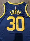 STEPHEN CURRY SIGNED GOLDEN STATE WARRIORS NBA STATEMENT EDITION JERSEY JSA