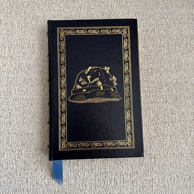 vintage TROUT BUM by JOHN GIERACH Hardcover Leather Collectors Ed. Easton Press