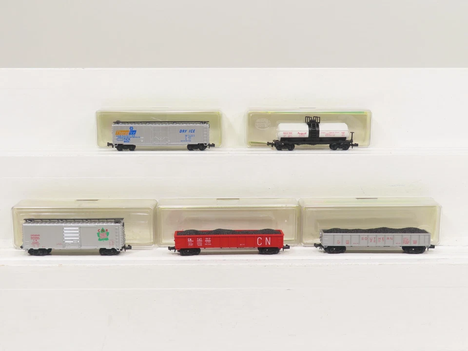 Lote de 5 vagones de carga modelo Power N LN 9038 Foto 2 de 4