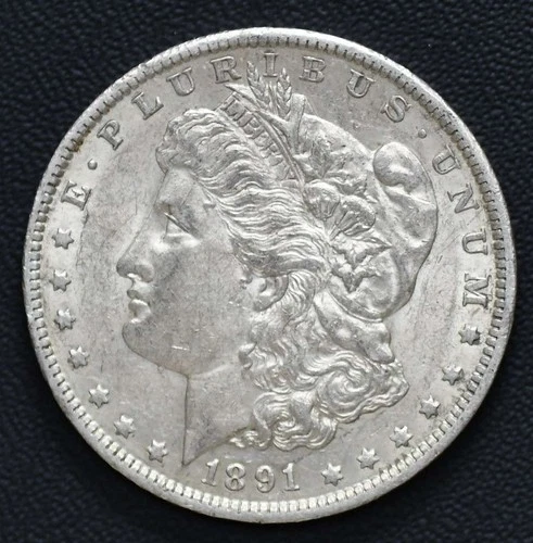 1891-O Morgan Dollar AU