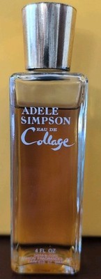 Adele Simpson Eau De Collage 4 oz's Splash Cologne Very Rare Vintage Without Box