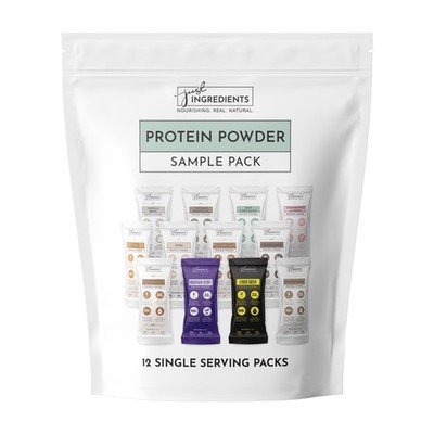 Protein Powder Made with 100% Grass Fed, Non Denatured Whey | Sample Pack 
