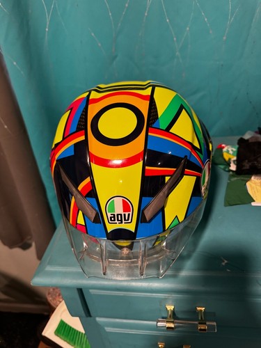 AGV Pista GP R Rossi Soleluna Monster Edition Size Small - Picture 4 of 5