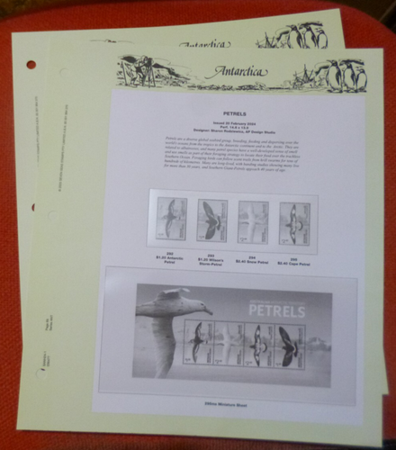 SEVEN SEAS 2024 AUSTRALIA + AAT HINGELESS SUPPLEMENTS ALBUM UPDATES for 2024 - Picture 2 of 2