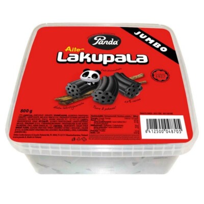 Panda Lakupala original Panda weiche Lakritzstücke 800g Dose