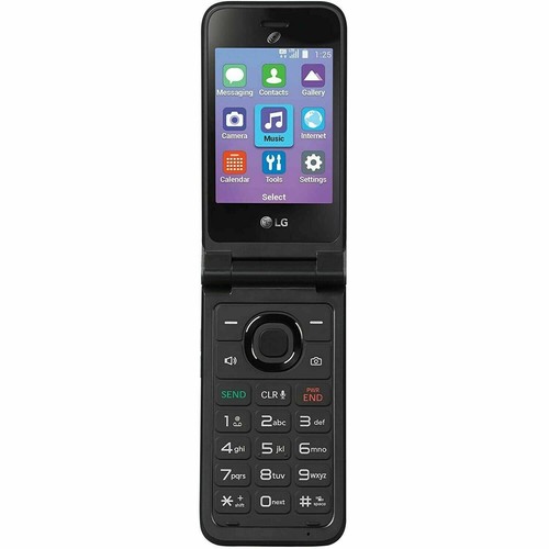 The Price of Tracfone LG Classic Flip 4G LTE Flip Phone-Gray 8GB,  Locked to tracfone | LG Phone