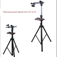 Pro Bike Adjustable Repair Stand + Arm Bicycle Rack Portable Folding W2e5 Pro Bike Adjustable Repair Stand + Arm Bicycle Rack Portable Folding W2e5