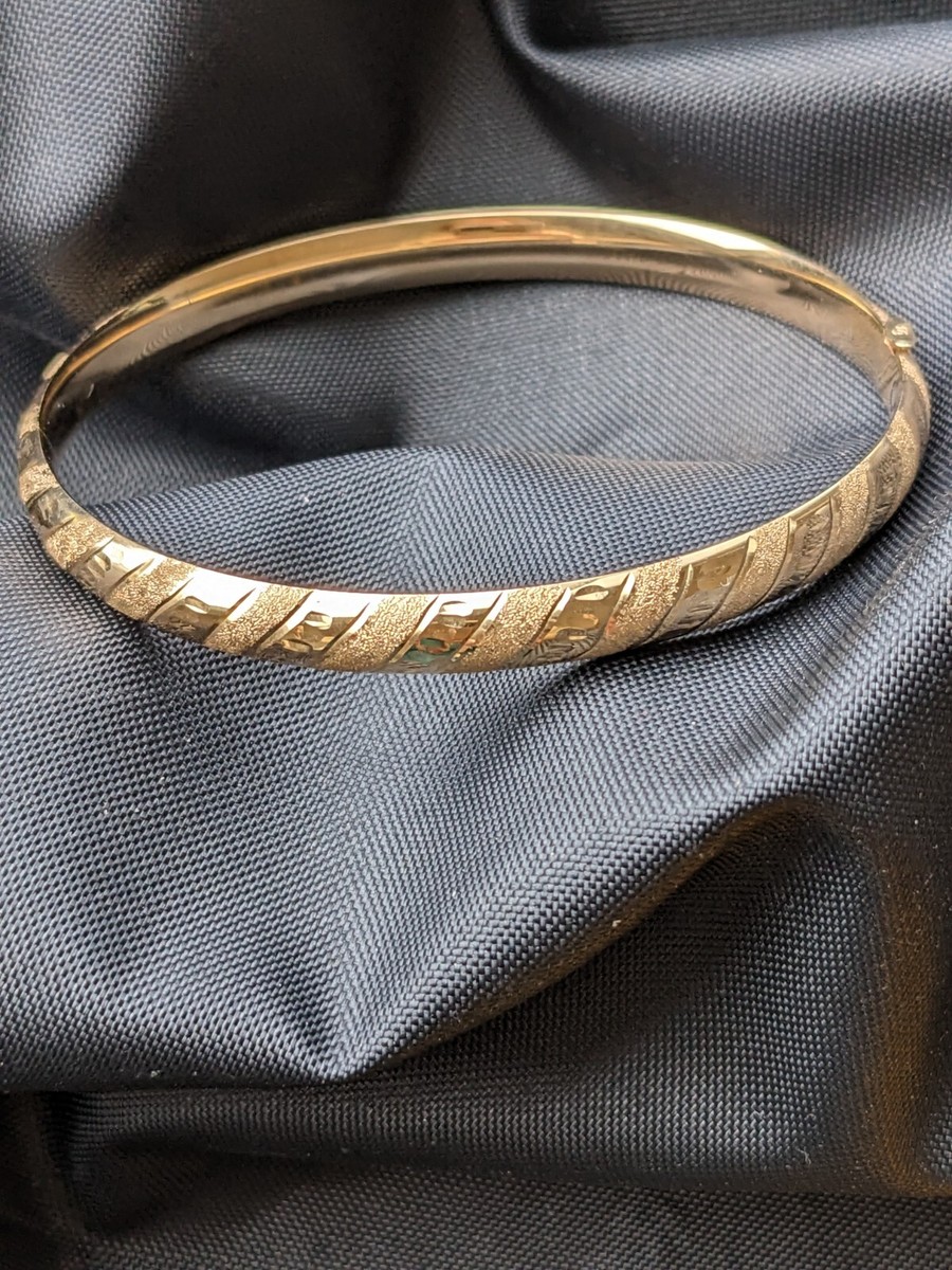 HYERES LOR】Happiness 14K H bracelet 14K Yellow Gold Initial