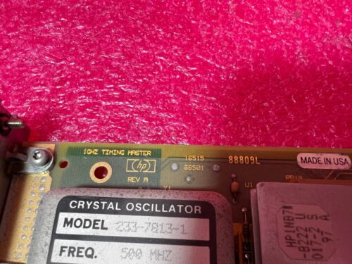 HP 16500C LOGIC ANALYSIS SYSTEM Board 16515A 1GHZ TIMING BOARD PCB 16515-66501 - Picture 7 of 10