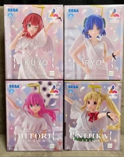 SEGA Bocchi the Rock! Luminasta Figure Hitori Nijika Ikuyo & Ryo set of 4 NEW