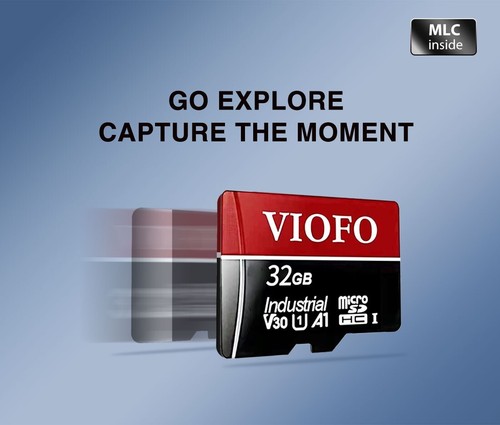 VIOFO 32GB Professional High Speed Class10/UHS-1 Micro Memory Card with Adapter - Picture 5 of 10