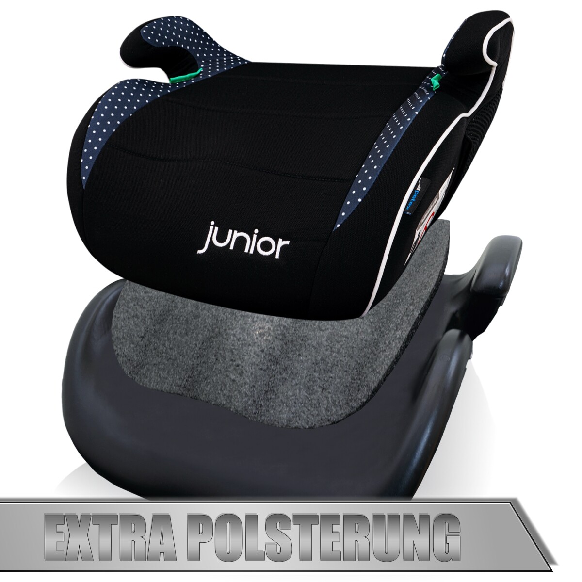 Sitz Auto SET 2x Sitzerhöhung PETEX MAX Autokindersitz Kinder Auto Sitz ...