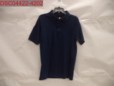 NWOT - Hanes Men's Navy X-Temp Fresh IQ Polo, Size S